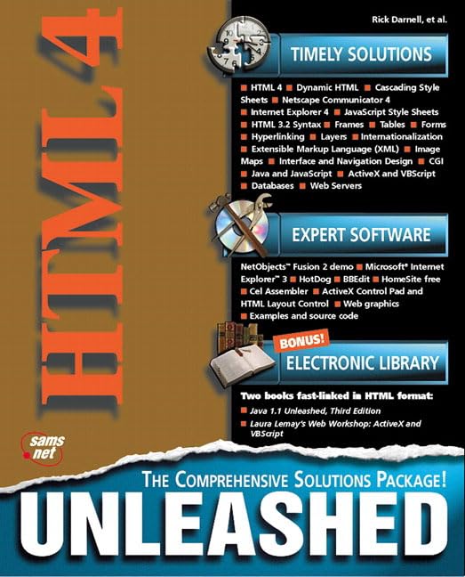 HTML 4 Unleashed, w. CD-ROM Computer Science