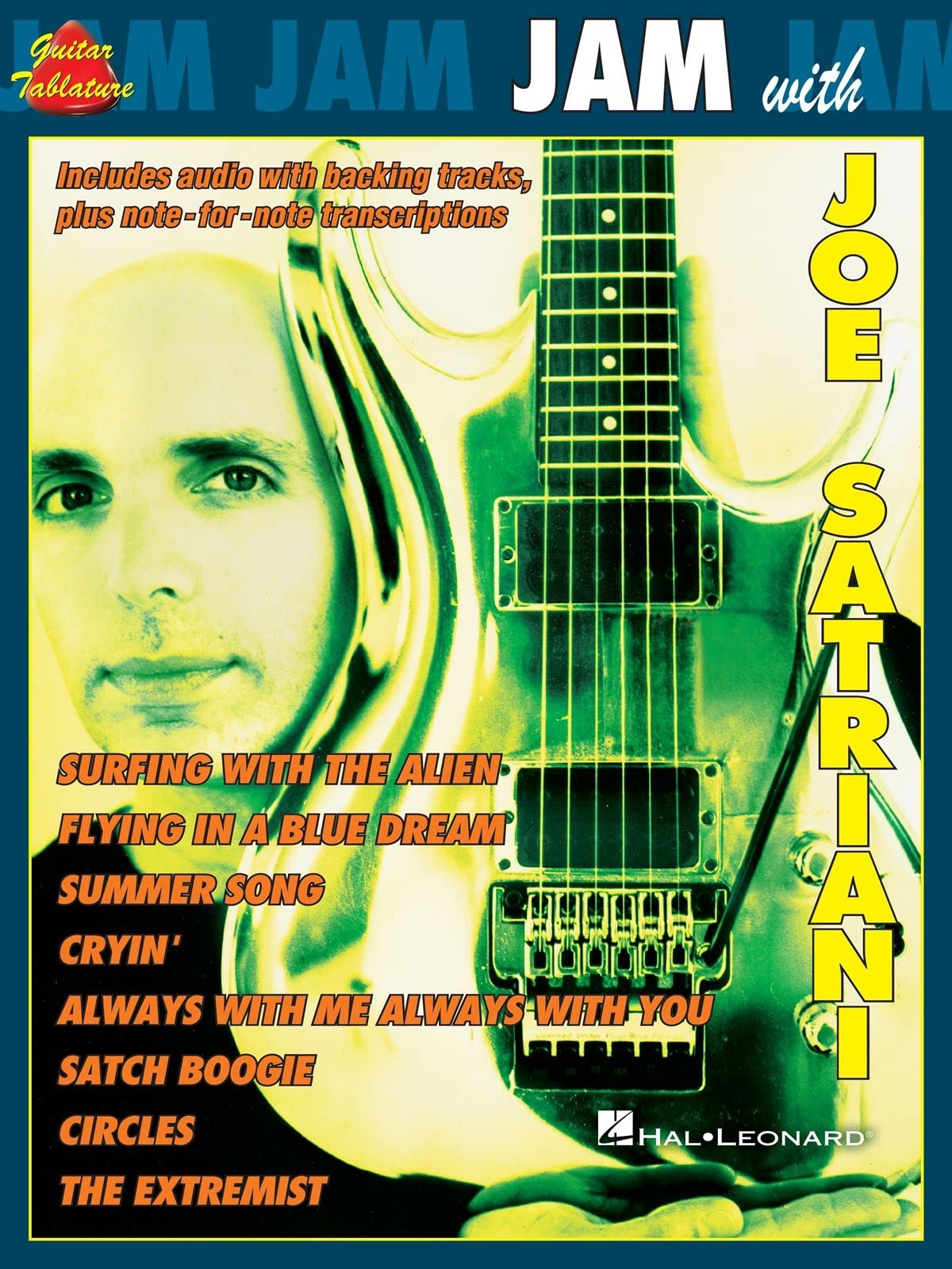 Jam with Joe Satriani Total Accuracy Guitar Workshops Book/Online Audio Sheet Music