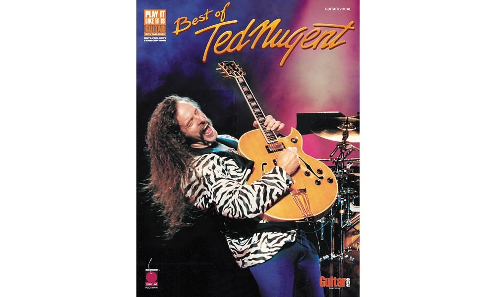 Best of ted nugent guitare book