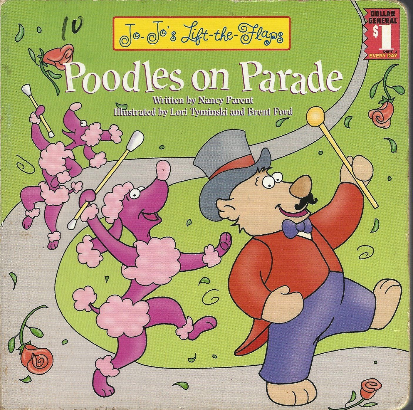 Poodles on parade (Jo-Jo's lift-the-flaps) book