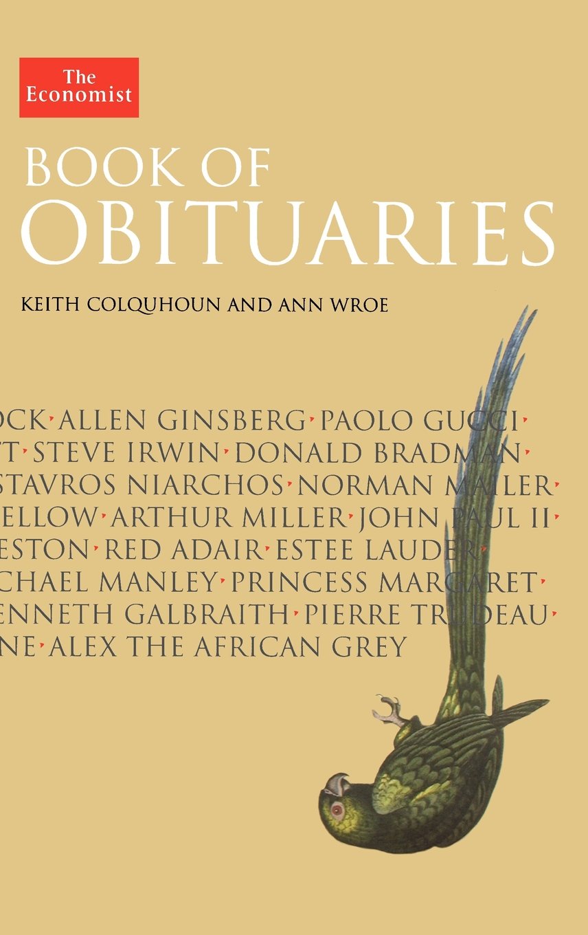 The Economist Book of Obituaries (Economist Books) Media & Communication