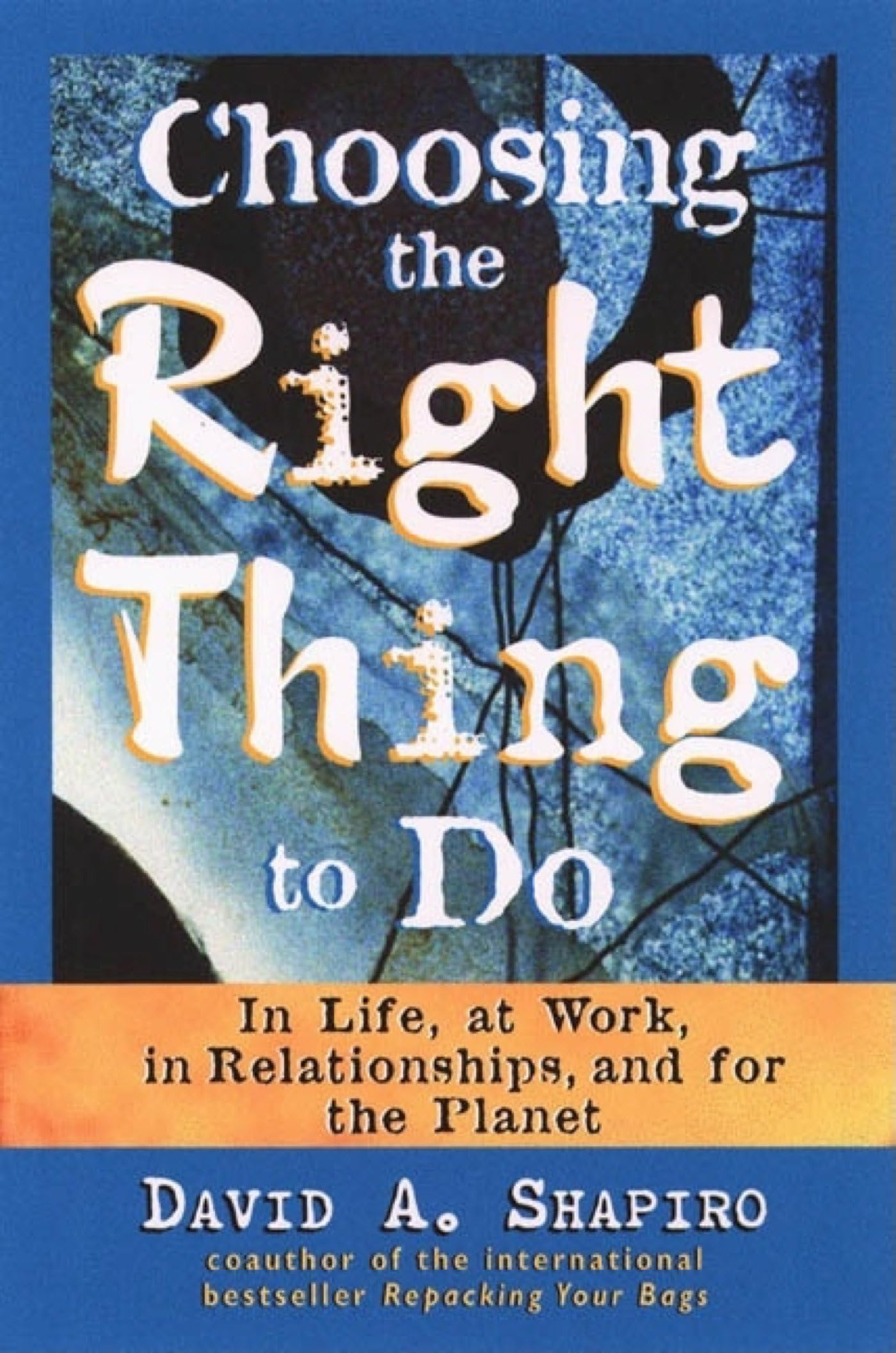Choosing the Right Thing to Do: In Life, at Work, in Relationships, and for the Planet book