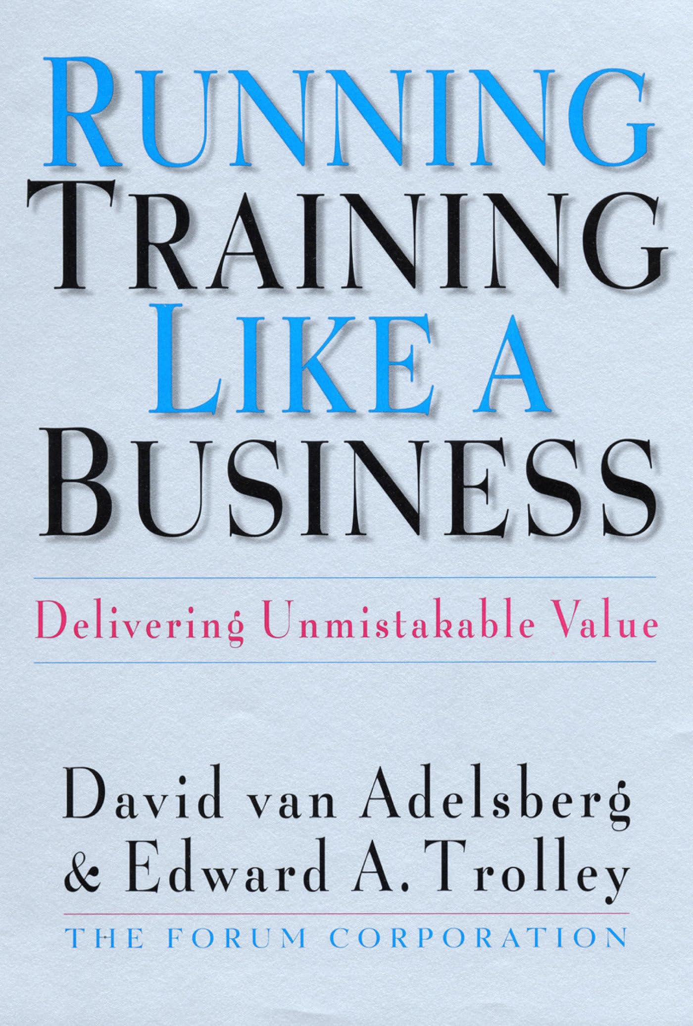 Product Image: Running Training Like a Business