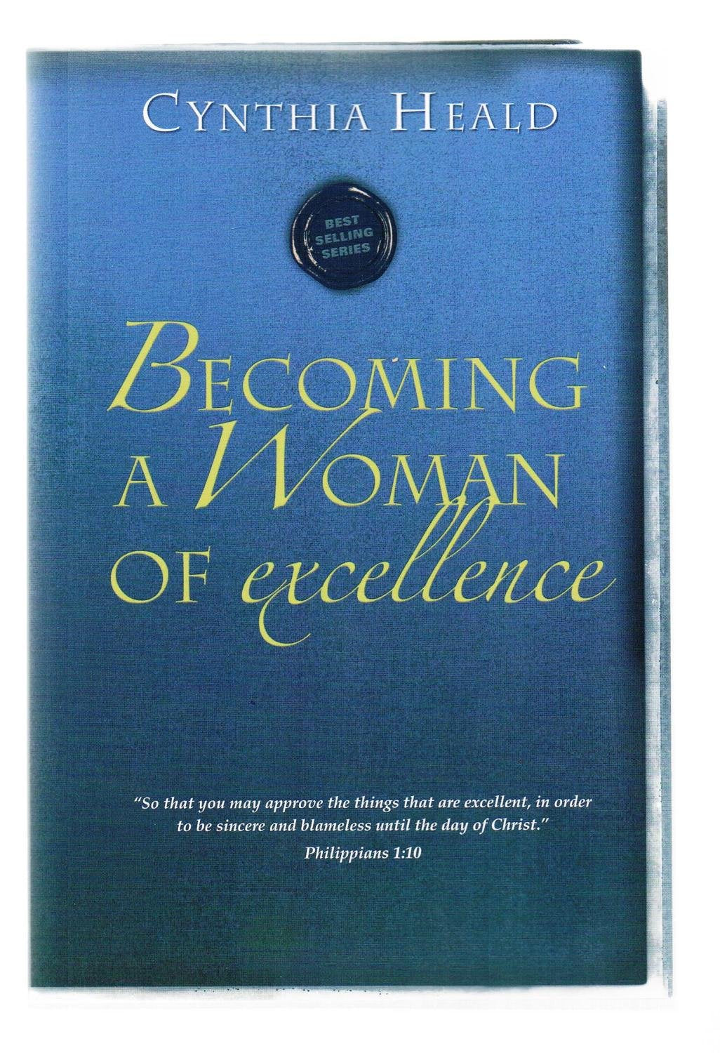 Becoming A Woman Of Excellence Books