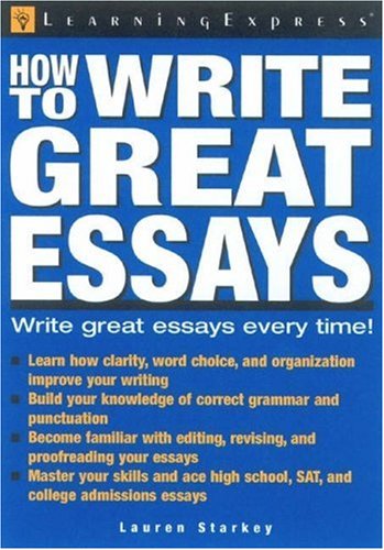 How to Write Great Essays Media & Communication Books