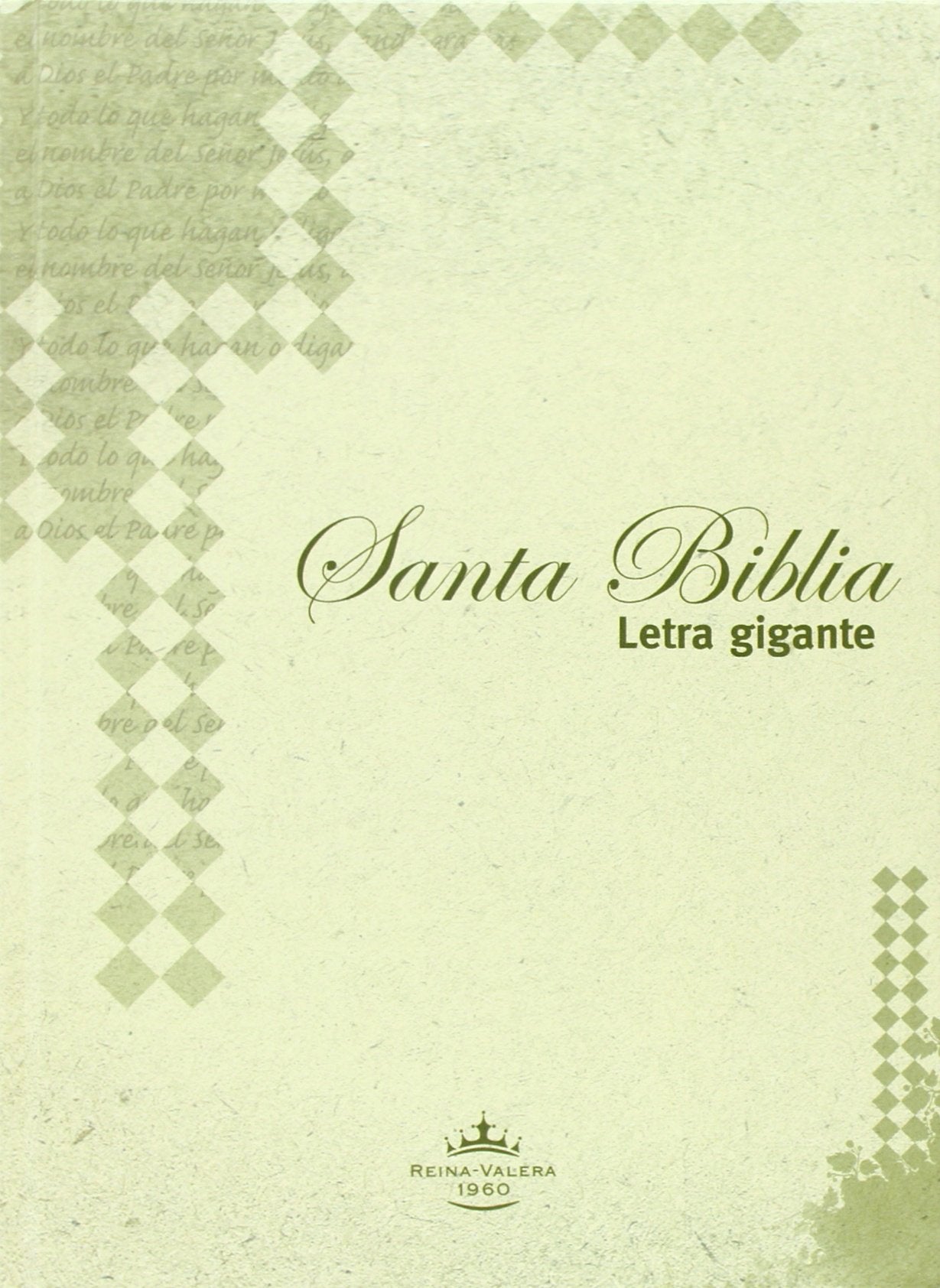 Letra Gigante Santa Biblia-RV 1960 = Large Print Spanish Bible-RV 1960 Books