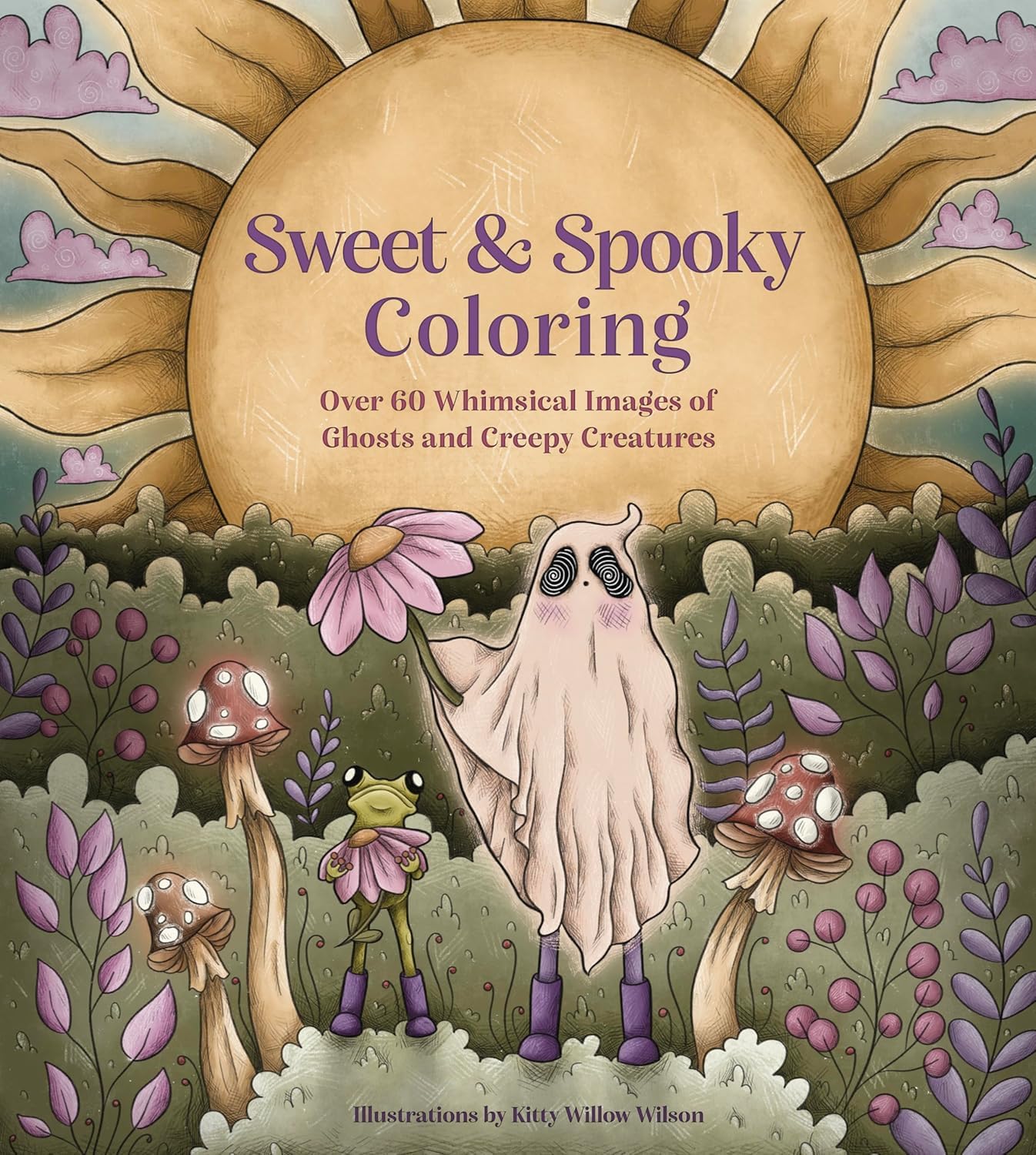 Sweet & Spooky Coloring: Over 60 Whimsical Images of Ghosts and Creepy Creatures Film, Art & Culture