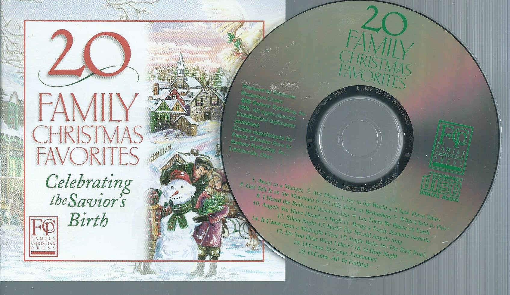Various Artist - Various Artist - 20 Family Christmas Favorites Music