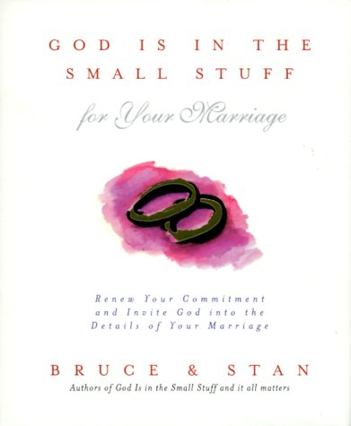 God Is in the Small Stuff for Your Marriage book