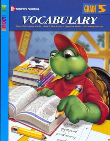Spectrum Vocabulary: Grade 5 book