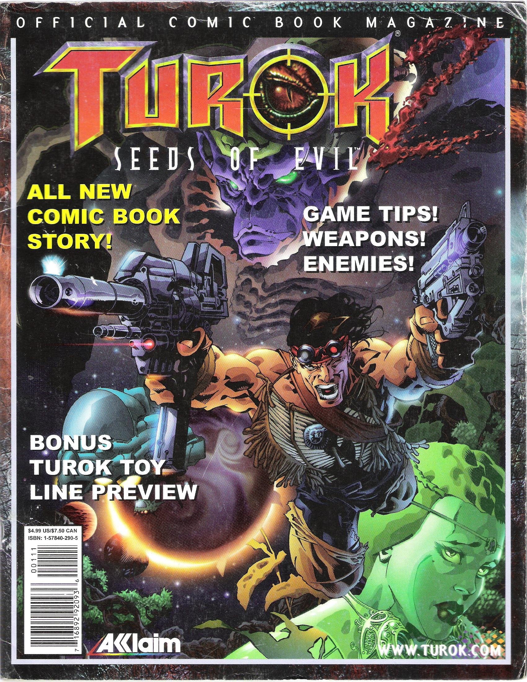Turok 2: Seeds of Evil Comic Book Magazine Books