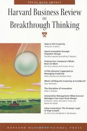 Harvard Business Review on Breakthrough Thinking (HARVARD BUSINESS REVIEW PAPERBACK SERIES) Business, Finance & Career
