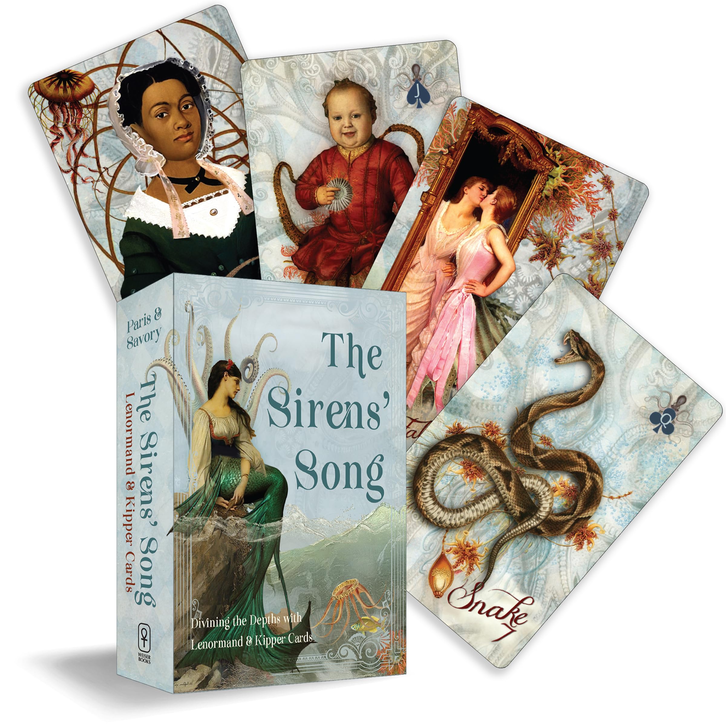 The Sirens’ Song: Divining the Depths With Lenormand & Kipper Cards Includes 40 Lenormand Cards, 38 Kipper Cards & 144-page Full Color Guidebook Religion & Esotericism