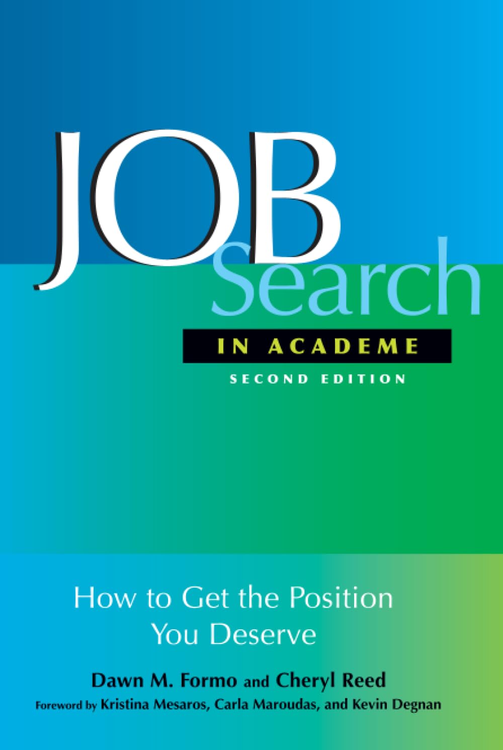 Job Search In Academe Business, Finance & Career