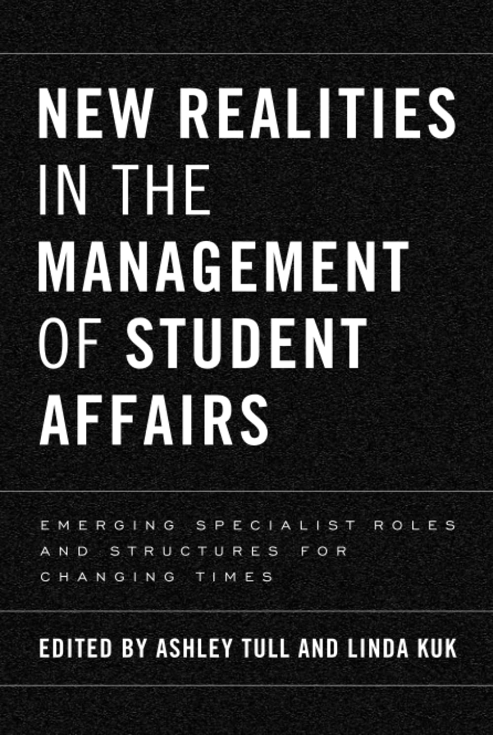New Realities in the Management of Student Affairs Social Sciences