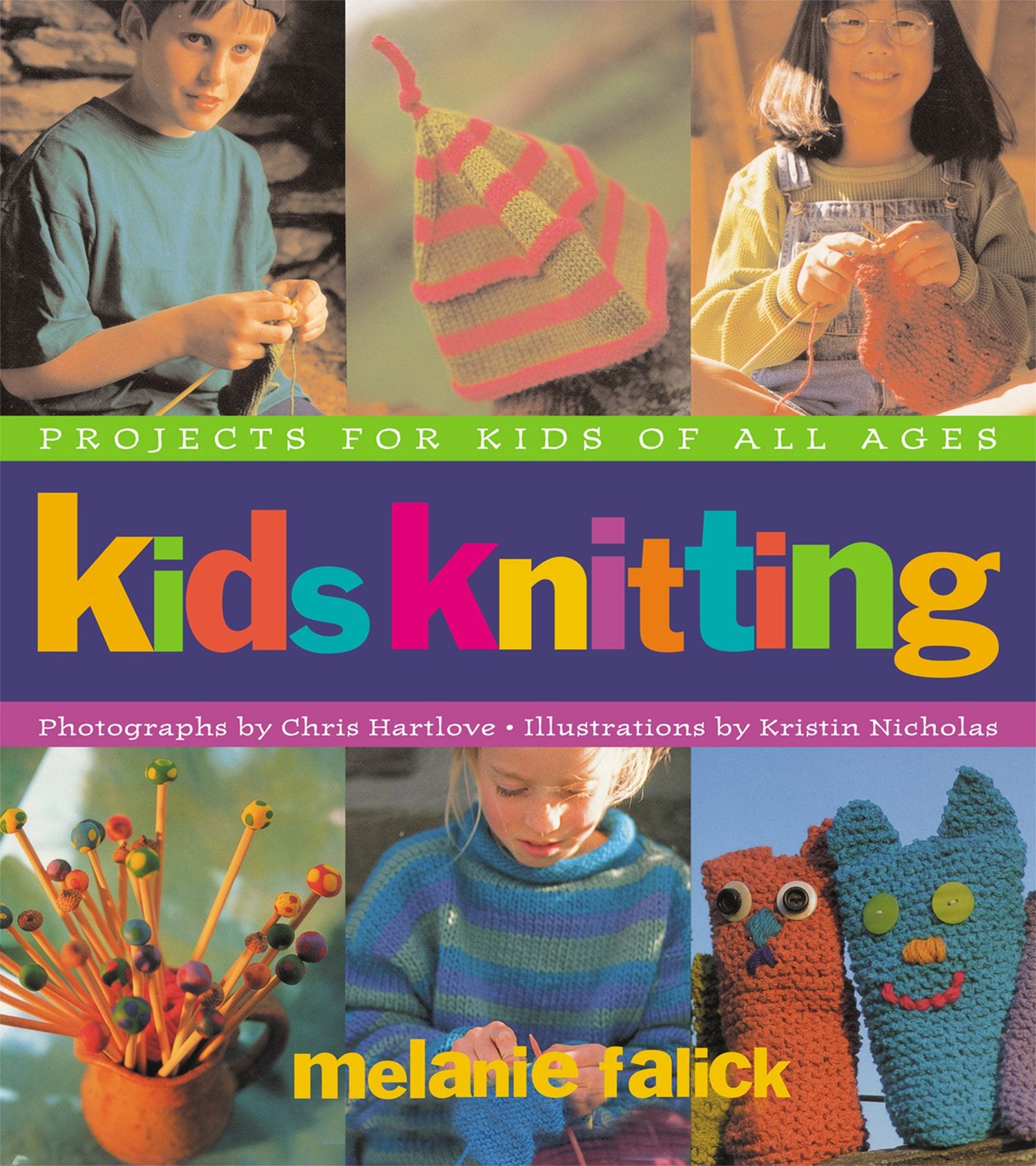 Kids Knitting Hobbies & Crafts Books