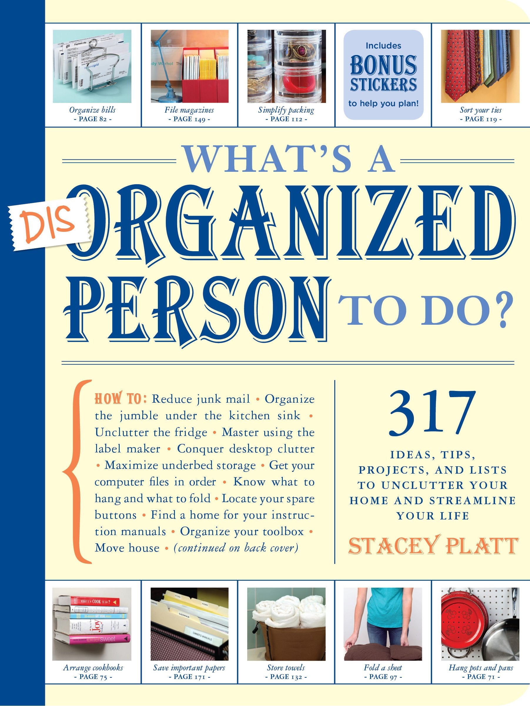 What's a Disorganized Person to Do? Business, Finance & Career