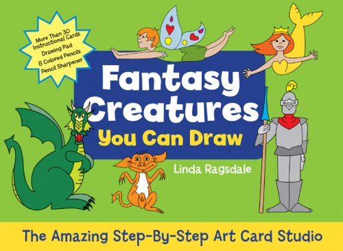 Fantasy Creatures You Can Draw: The Amazing Step-by-Step Art Card Studio Non-fiction