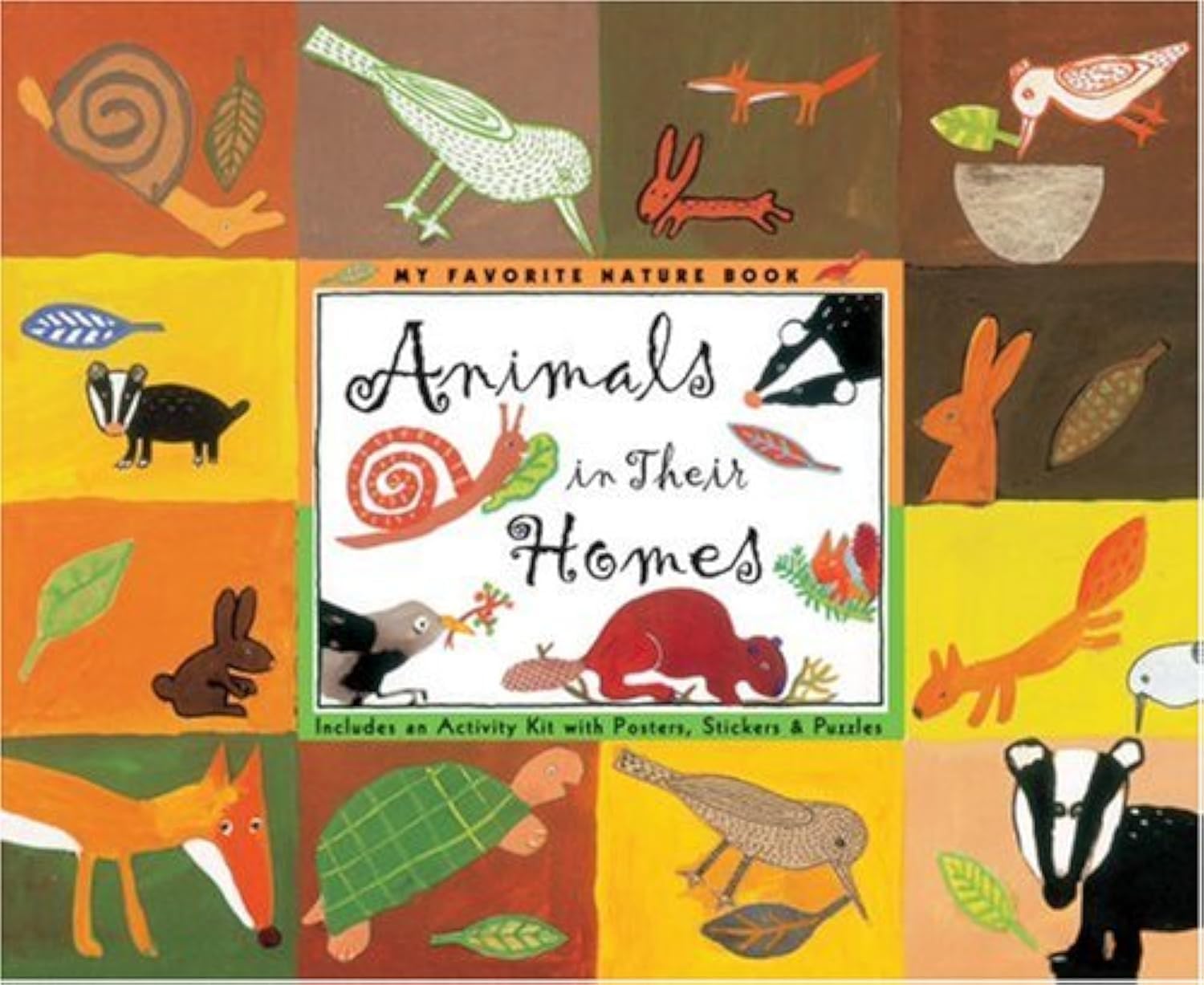 Animals in Their Homes (My Favorite Nature Book) Tiptoi & Games