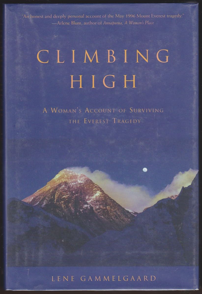 Climbing High: A Woman's Account of Surviving the Everest Tragedy (Adventura Books) Sports Books
