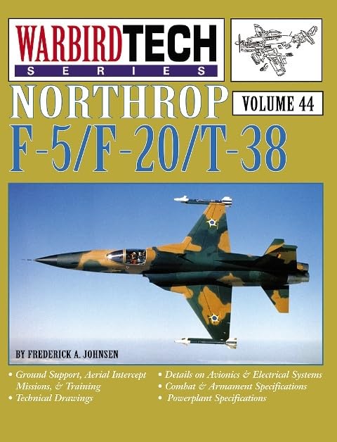 Northrop F-5/F-20/T-38 book