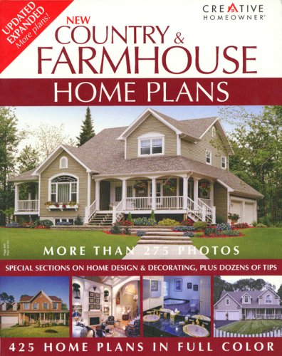 New Country & Farmhouse Home Plans Architecture