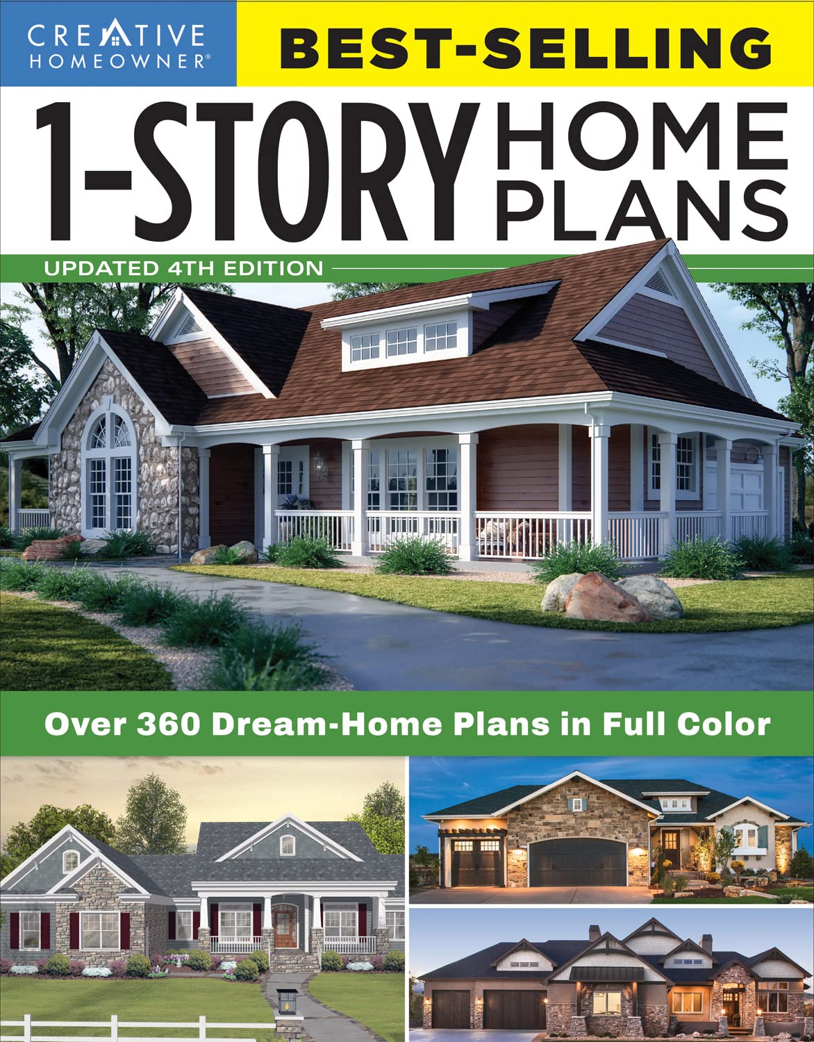 Best-Selling 1-Story Home Plans: Over 360 Dream-Home Plans in Full Color book
