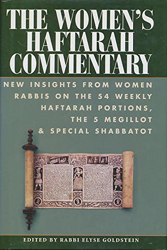The Women's Haftarah Commentary: New Insights from Women Rabbis on the 54 Weekly Haftarah Portions, the 5 Megillot & Special Shabbatot Religion & Esotericism