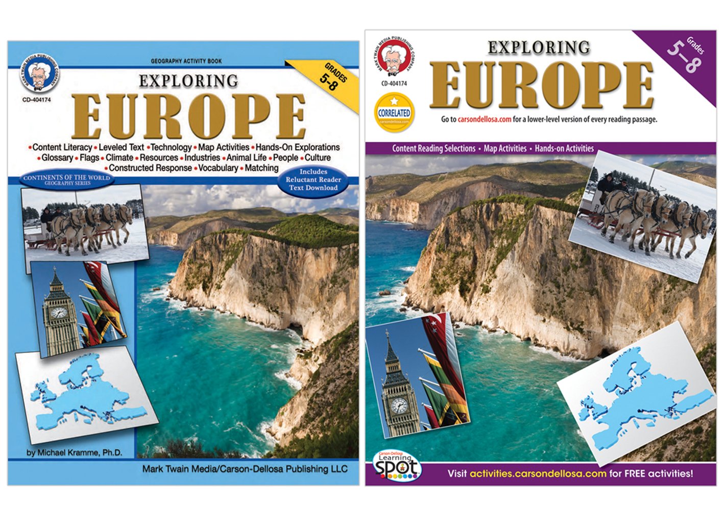 Exploring Europe, Grades 5 - 8 (Continents of World Geography) Politics & History