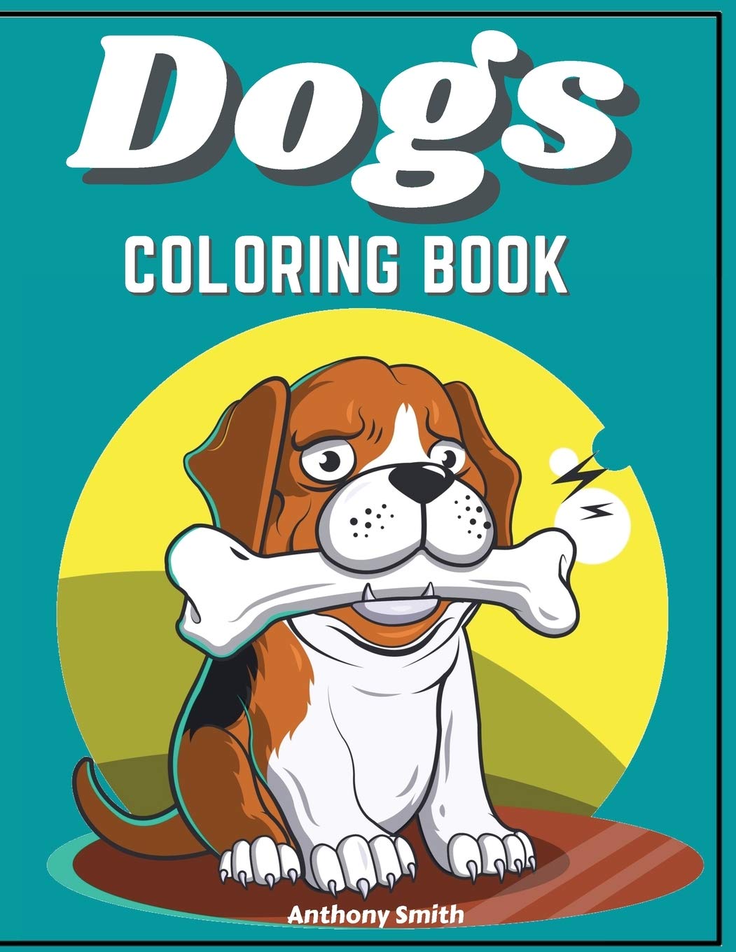 Dogs & Puppies Coloring Book For Kids Leisure & Fun