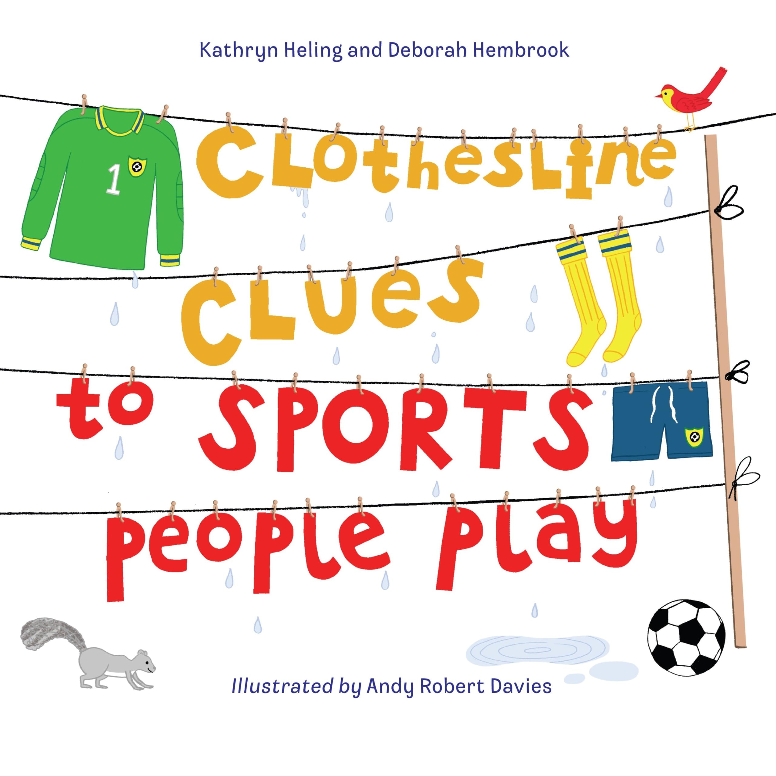 Clothesline Clues to Sports People Play Leisure & Fun