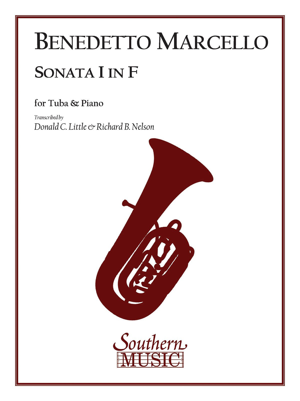 Sonata No. 1 in F. Solo pour Tuba. book