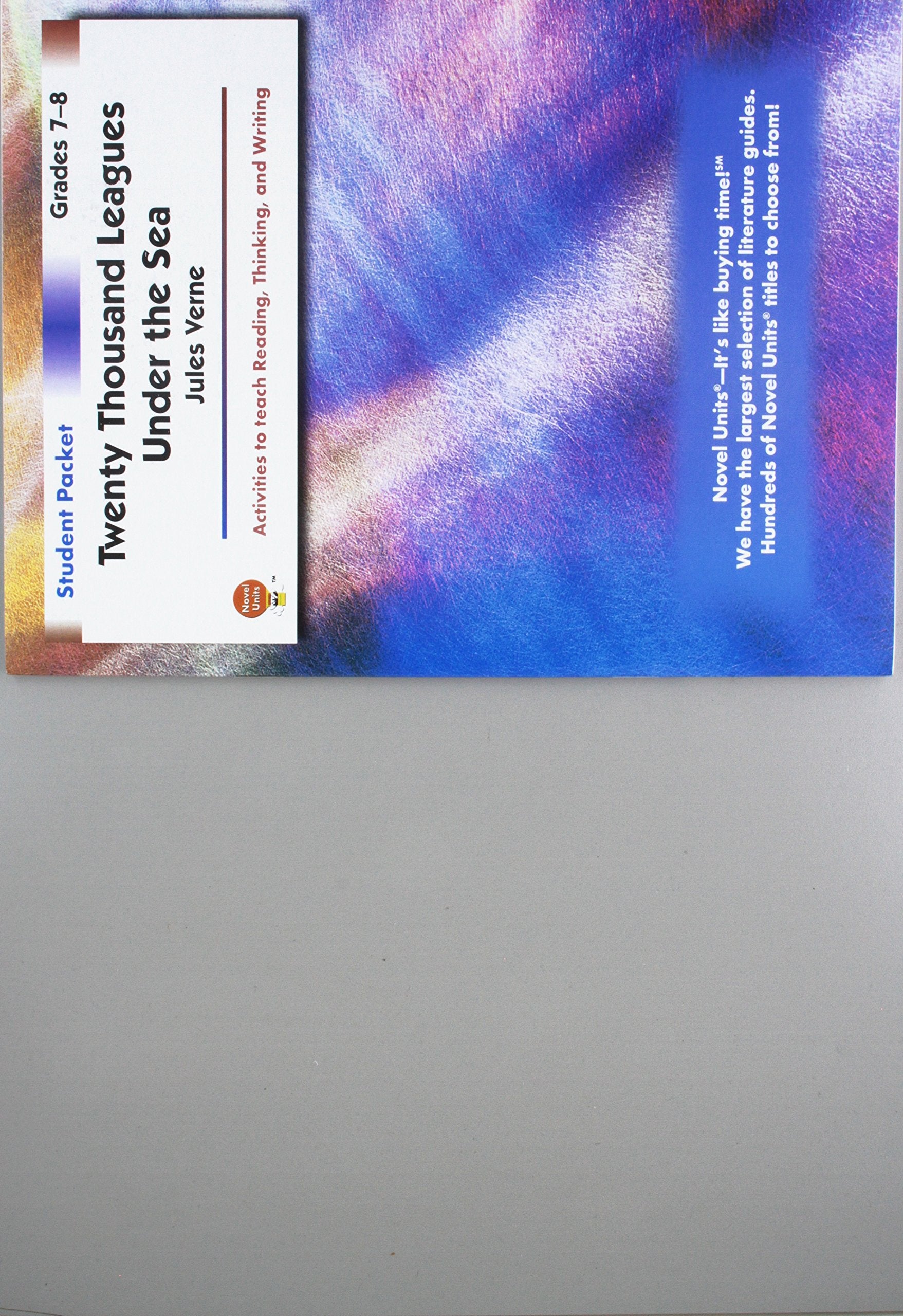 20,000 Leagues Under the Sea - Student Packet by Novel Units Education & Training