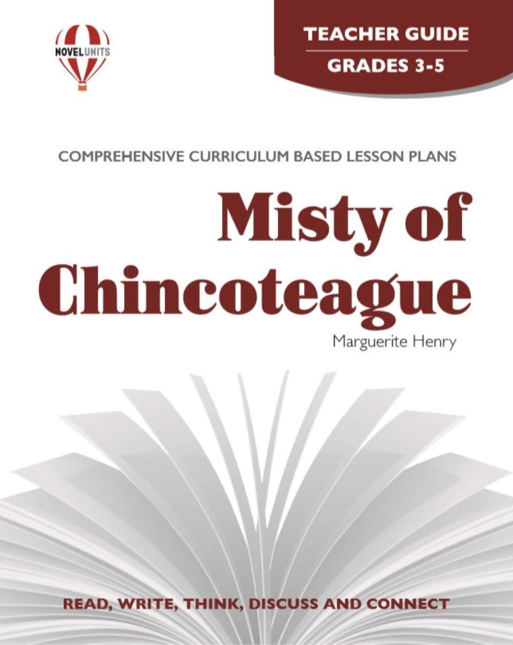 Misty Of Chincoteague - Teacher Guide by Novel Units Education & Training