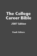The Vault College Career Bible Business, Finance & Career