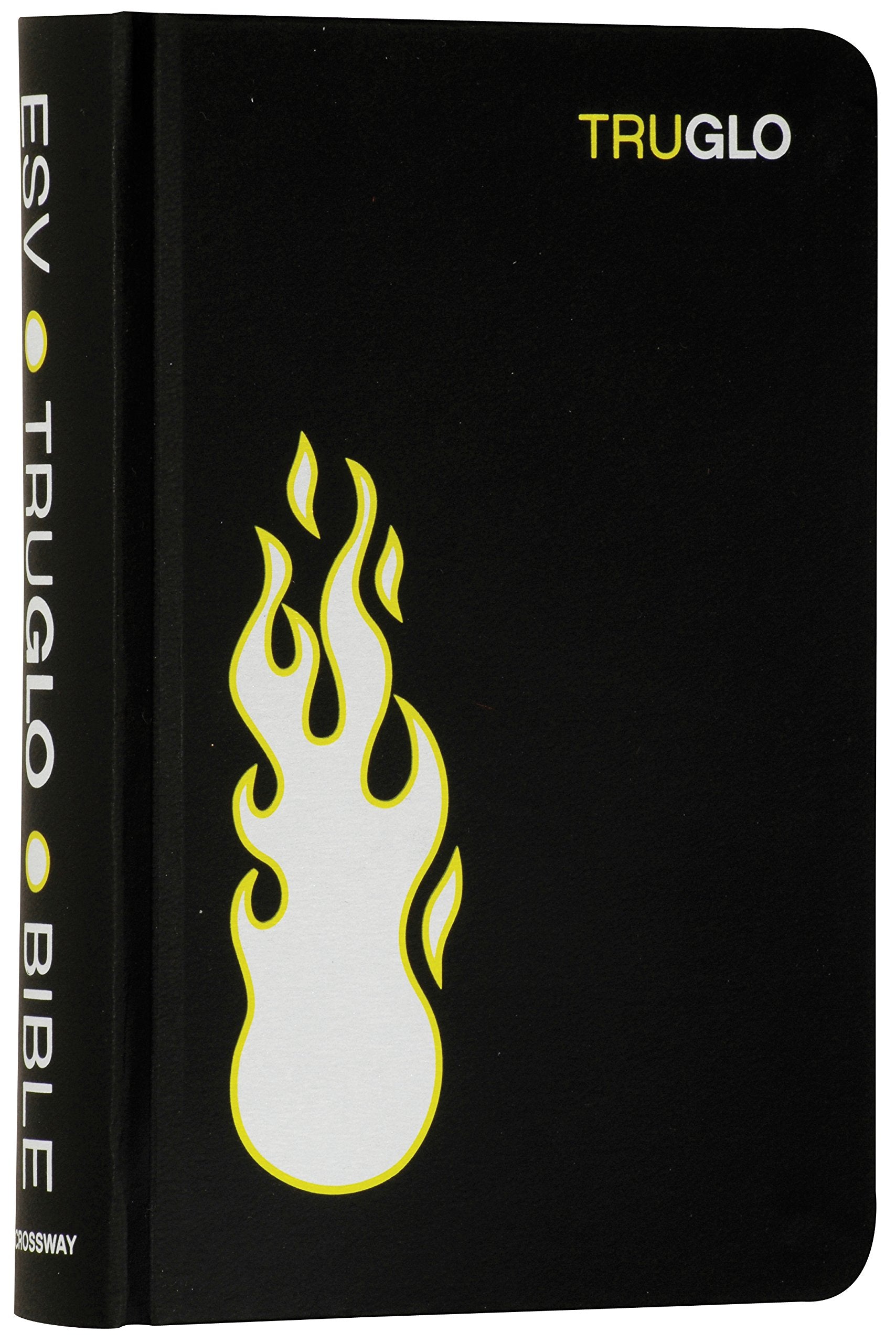 Holy Bible: English Standard Version, Black Rubber, Flame Design, Red Letter, Truglo, Glow in The Dark Religion & Esotericism