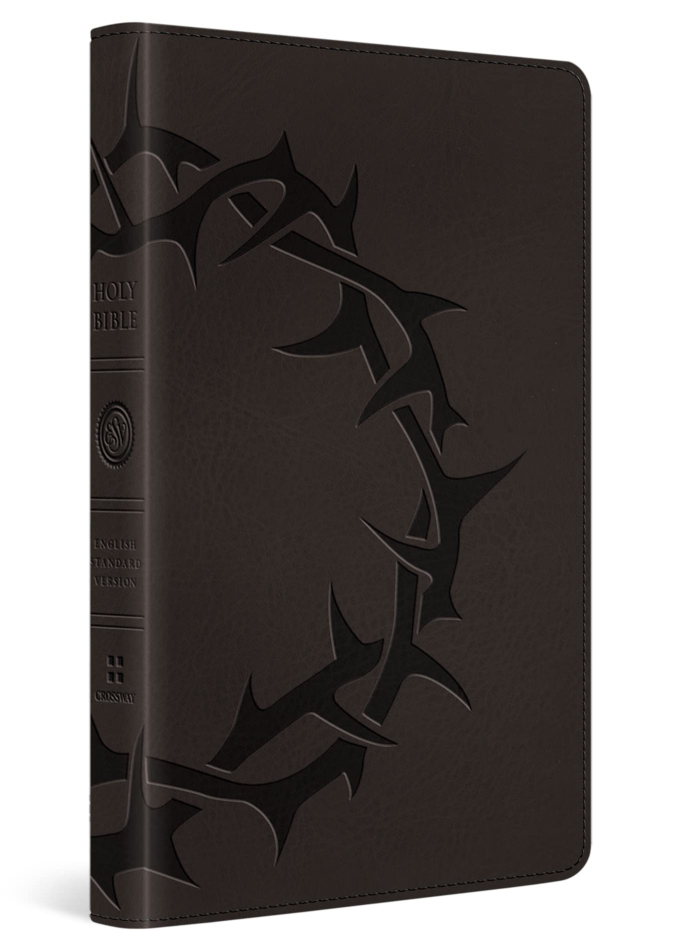 ESV Thinline Bible: English Standard Version, Charcoal, Crown Design, Red Letter, Thinline Trutone Film, Art & Culture
