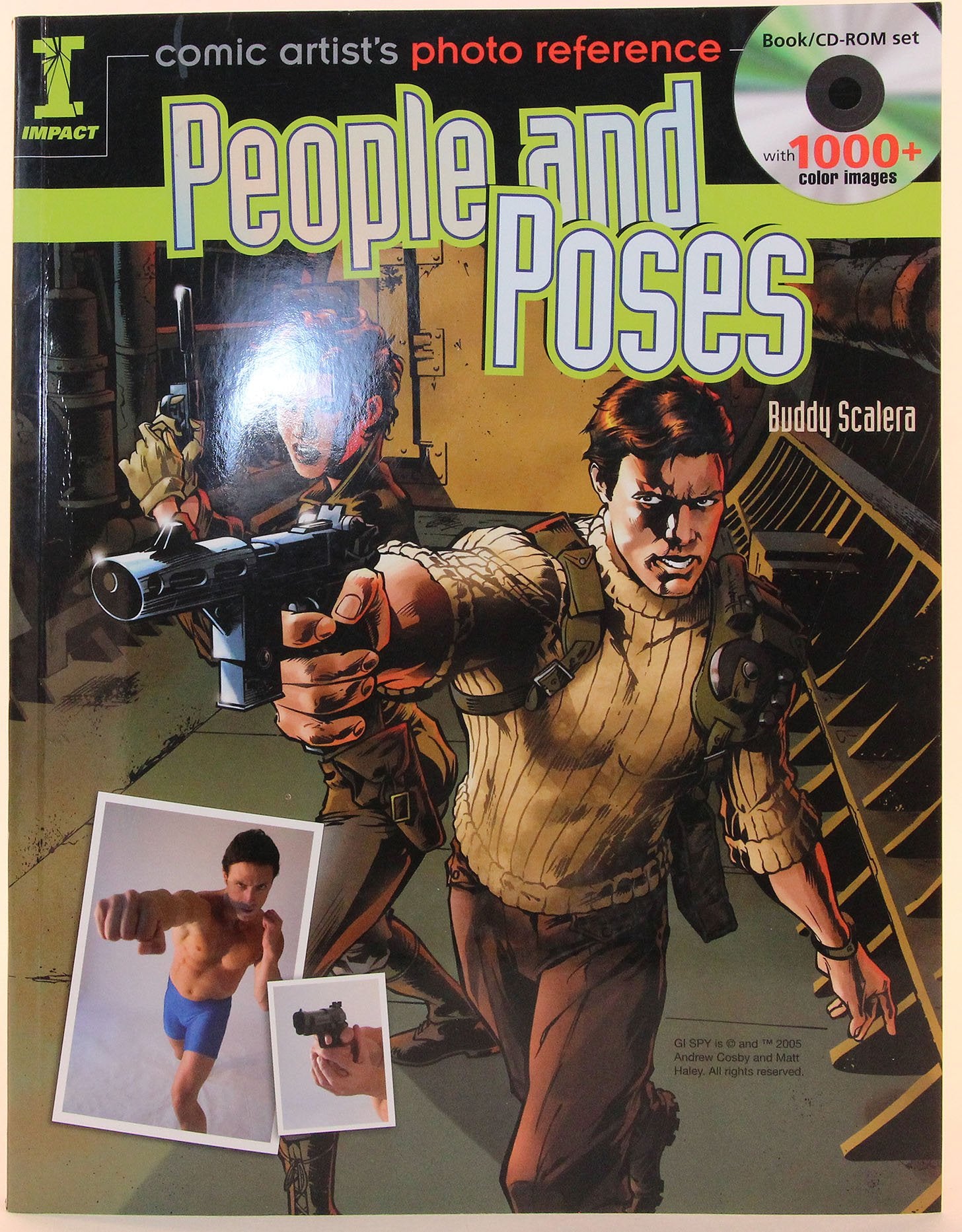 Comic Artist's Photo Reference - People & Poses: Book/CD Set with 1000+ Color Images Manga