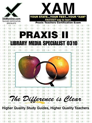 Praxis Library Media Specialist 0310: Teacher Certification Exam Study Guides