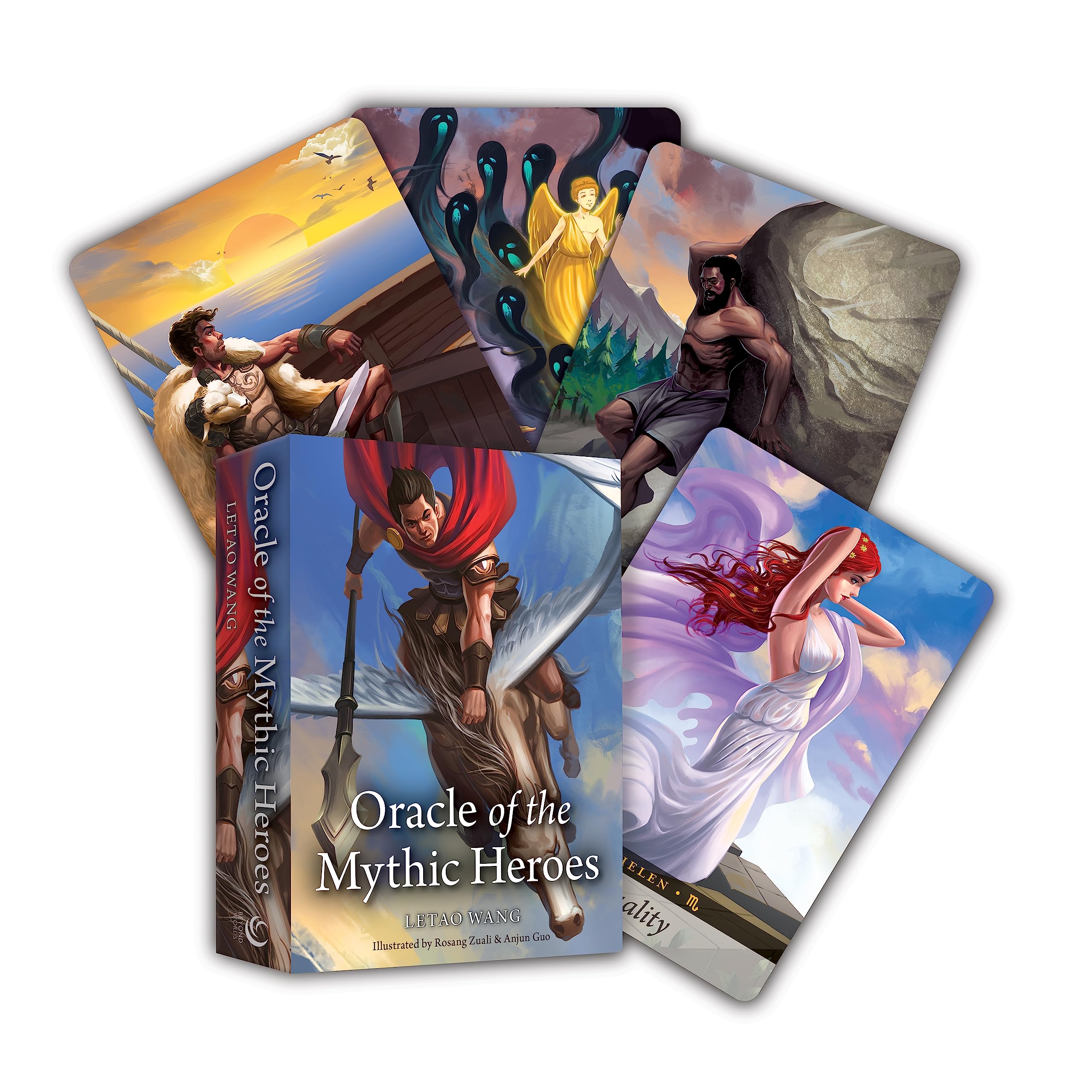 Oracle of the Mythic Heroes: A 40-Card Deck and Guidebook (Volume 1) book