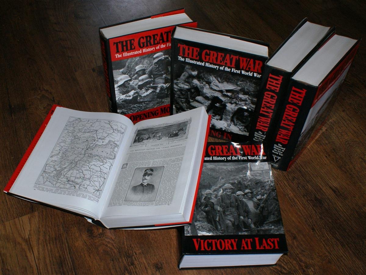 The Great War: The Standard History of the All-Europe Conflict : Volumes 1 & 2 Combined book
