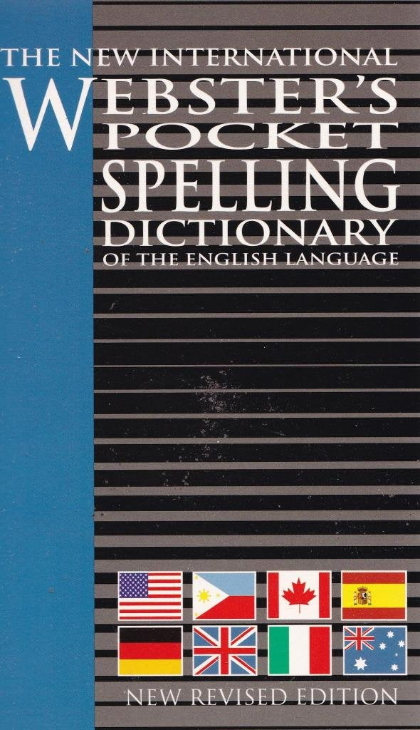Title: The New International Websters Pocket Spelling Dic book