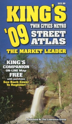 King's Twin Cities Metro Street Atlas book