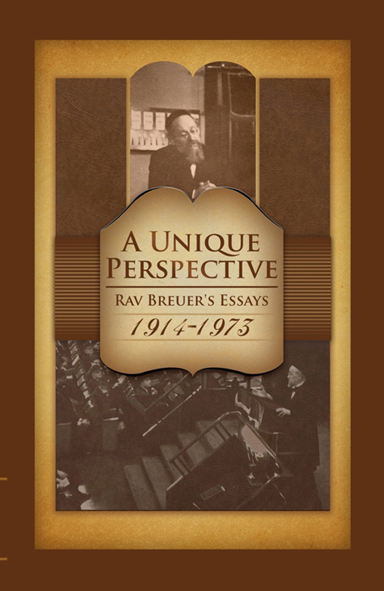 Une perspective unique : Essais de Rav Breuer 1914-1973 book