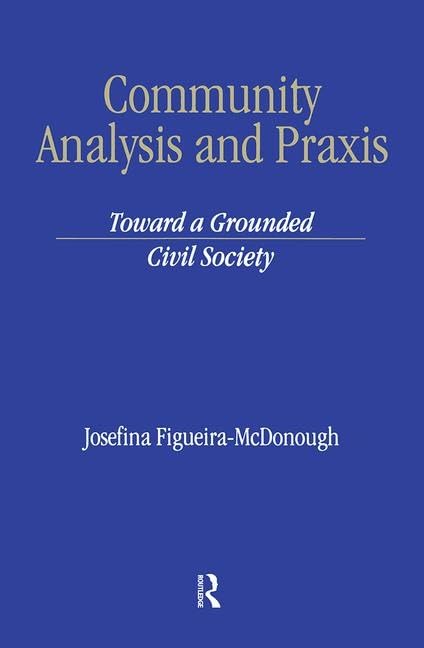 Figueira-McDonough, J: Community Analysis and Practice book
