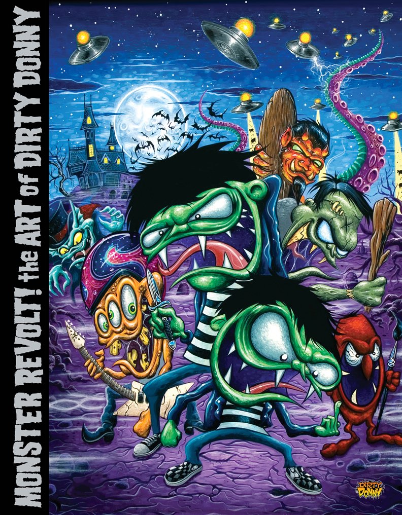 Monster Revolt The Art of Dirty Donny /anglais book