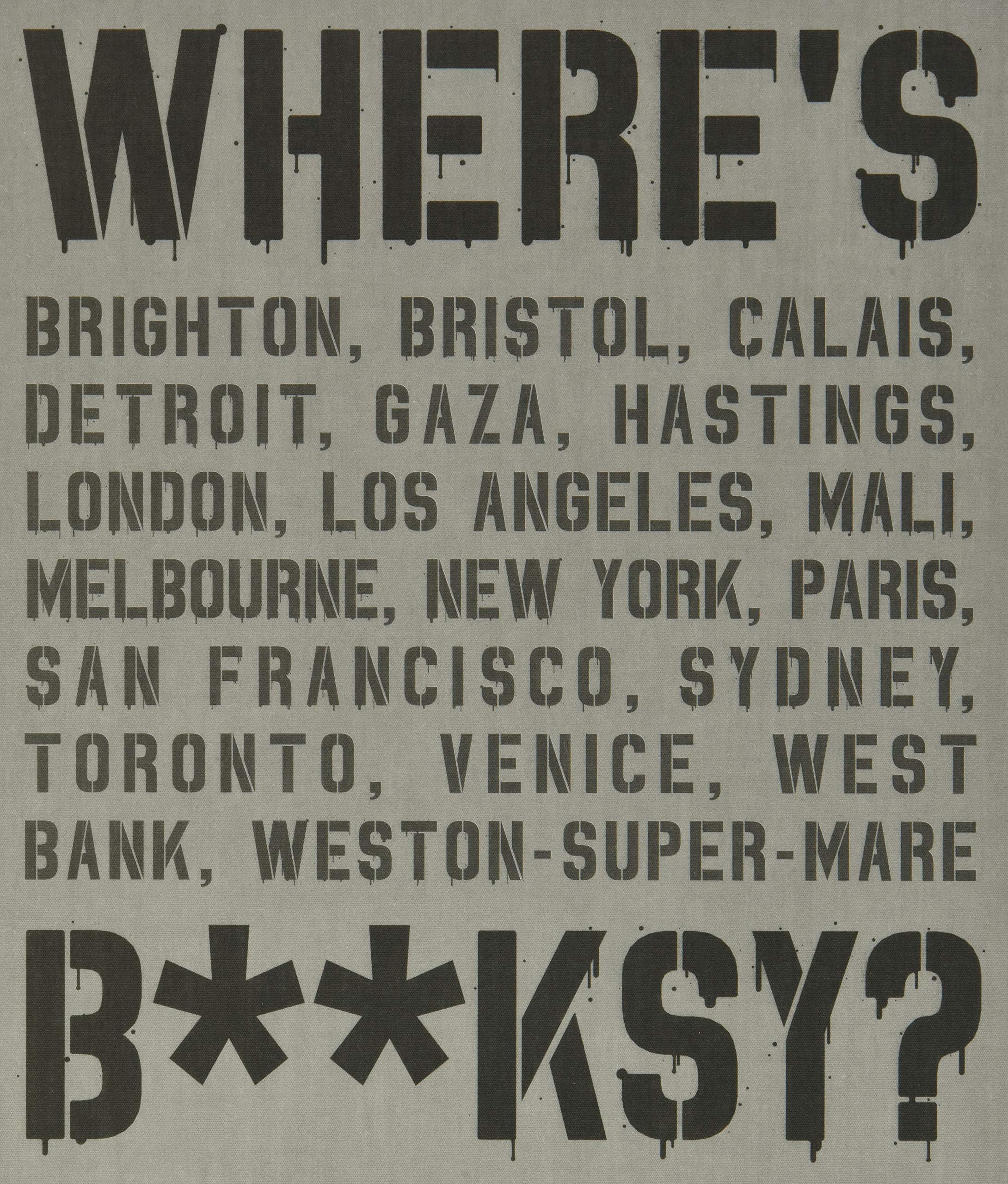 Where's Banksy?: Banksy's Greatest Works in Context Social Sciences