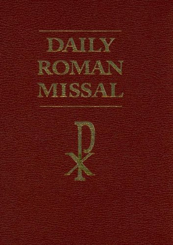 Daily Roman Missal: Burgundy Imitation Leather Religion & Esotericism