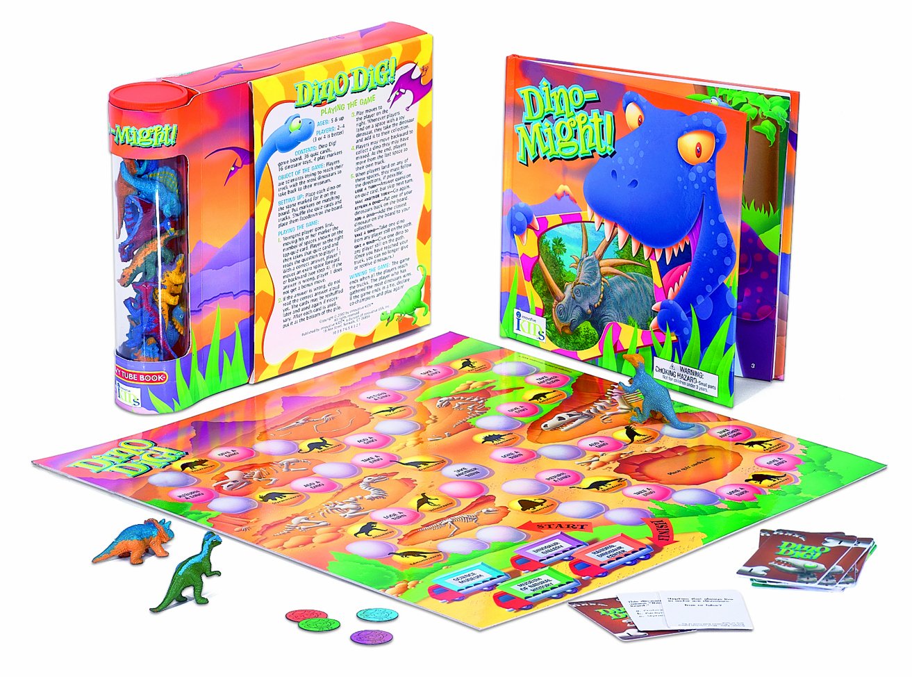 Groovy Tube Books: Dino-Might! book