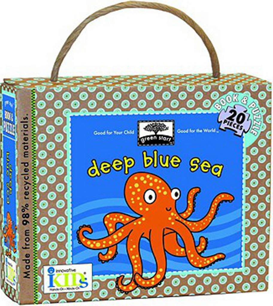 Green Start: Deep Blue Sea (Book and Puzzle) - Made From 98% Recycled Materials book